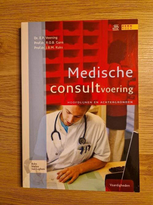 Boek Medische consultvoering hoofdlijnen en achtergronden, Boeken, Studieboeken en Cursussen, Zo goed als nieuw, Ophalen of Verzenden