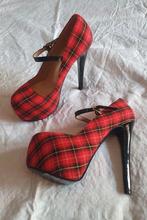 Sexy kinky high heels hoge hakken. Maat 39 en 40, Ophalen of Verzenden, Zo goed als nieuw, Zwart, Schoenen met hoge hakken