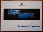 Porsche 997 Speedster. Nederlands. 42 pag. 2010, Boeken, Auto's | Folders en Tijdschriften, Ophalen of Verzenden, Zo goed als nieuw