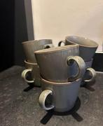 Xenos Mokken - Donker Groen - 6 stuks, Huis en Inrichting, Keuken | Servies, Ophalen of Verzenden, Zo goed als nieuw, Effen, Kop(pen) en/of Schotel(s)