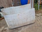 2 halve IBC vaten - wateropslag, Tuin en Terras, Regentonnen, 150 liter of meer, Ophalen of Verzenden, Gebruikt, Kunststof