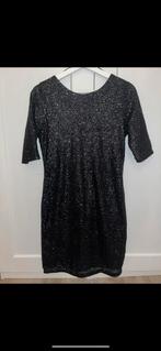 Zwarte pailletten jurk voor kerst - Maat M, Maat 38/40 (M), Zwart, Ophalen of Verzenden, Zo goed als nieuw