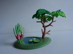 Playmobil vijver met boompje, waterlelie en bloemen, Ophalen of Verzenden, Zo goed als nieuw, Los playmobil