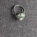 Ring, zeeuwse drachtknop ring, zilver, Sieraden, Tassen en Uiterlijk, Antieke sieraden, Ophalen of Verzenden, Zilver, Ring