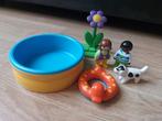 Playmobil 1-2-3 set 6781 - Plonsbadje, Ophalen of Verzenden, Zo goed als nieuw, Complete set