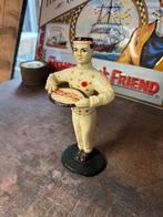 Coca-Cola Butler Joe – Gietijzeren Reclamefiguur 1935, Ophalen of Verzenden, Gebruikt, Overige typen