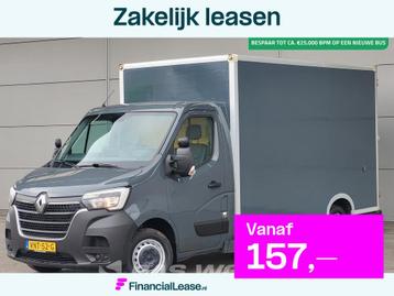 Renault Master 150PK Bakwagen Airco Cruise Luchtvering Meube beschikbaar voor biedingen