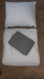 Dekbed (nieuw) 200x200 incl kussen & dekbedovertrek, Wit, Dekbedovertrek, Ophalen of Verzenden, Nieuw
