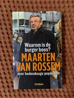 Waarom is de Burger Boos? - Maarten van Rossem, Ophalen of Verzenden, Zo goed als nieuw, Nederland