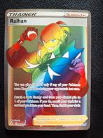Pokémon Raihan 224/203 Evolving Skies, Ophalen of Verzenden, Zo goed als nieuw, Losse kaart, Foil