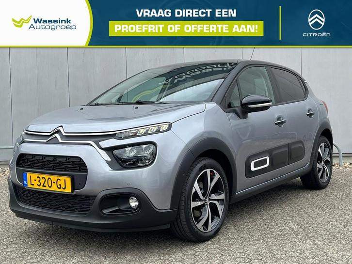 Citroën C3 1.2 Shine I Navigatie I Carplay I Camera achter, Auto's, Citroën, Bedrijf, Te koop, C3, Achteruitrijcamera, Boordcomputer