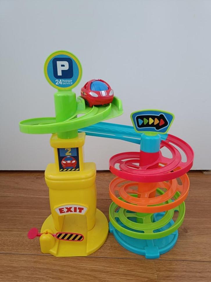PlayGo Mijn Eerste Autobaan, Kinderen en Baby's, Speelgoed | Babyspeelgoed, Gebruikt, Overige typen, Ophalen of Verzenden