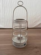 Riviera Maison Montauk Long Island Lighthouse windlicht, Ophalen, Gebruikt, 25 tot 50 cm, Wit