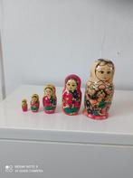 5 delig klassieke matroeshka babouschka matroesjka popen, Verzamelen, Poppen, Ophalen of Verzenden