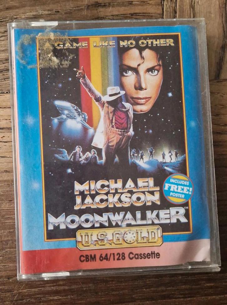 Michael Jackson Moonwalker, commodore c64, Computers en Software, Vintage Computers, Ophalen of Verzenden