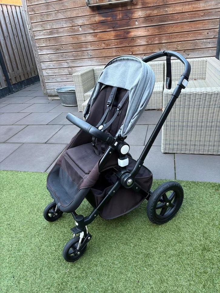 Bugaboo Cameleon 3, Kinderen en Baby's, Kinderwagens en Combinaties, Gebruikt, Combiwagen, Bugaboo, Met reiswieg, Verstelbare duwstang