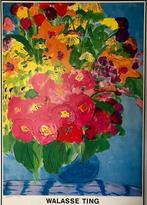 Walasse Ting Vaas met Bloemen, Antiek en Kunst, Ophalen of Verzenden