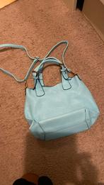 Mooie lichtblauwe schouder tas, Sieraden, Tassen en Uiterlijk, Tassen | Damestassen, Ophalen of Verzenden, Zo goed als nieuw, Blauw