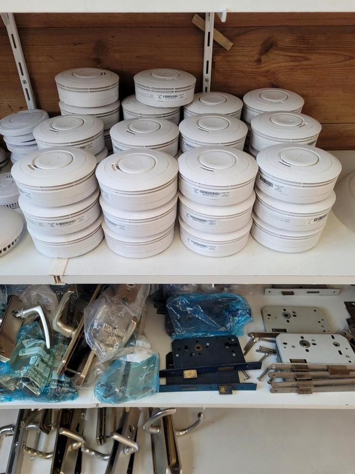 35 optische rookmelders, Doe-het-zelf en Verbouw, Alarmsystemen, Nieuw, Detector, Sensor of Melder, Rook, Ophalen