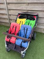 Familidoo Vierling Kinderwagen gastouder, Kinderen en Baby's, Kinderwagens en Combinaties, Gebruikt, Duowagen, Ophalen, Kinderwagen
