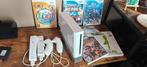 Wii met toebehoren, Spelcomputers en Games, Ophalen of Verzenden, Zo goed als nieuw, Met 1 controller