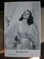 kaart Rita Hayworth 7, Ophalen of Verzenden, 1980 tot heden, Ongelopen, Sterren en Beroemdheden