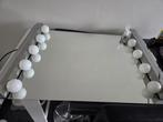 Ikea make-up spiegel met lampen, Huis en Inrichting, Ophalen, Minder dan 50 cm, Zo goed als nieuw, Minder dan 100 cm