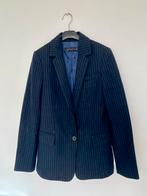 Zara: blauw Krijtstreep getailleerd jasje/blazer maat XS, Kleding | Dames, Zara, Gedragen, Jasje, Maat 34 (XS) of kleiner