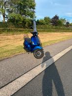 vespa sprint candy blue brom, Fietsen en Brommers, Scooters | Vespa, Maximaal 45 km/u, Ophalen of Verzenden, Zo goed als nieuw