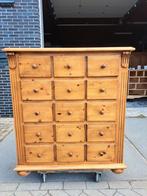 Massief grenen ladekast 15 lades, Huis en Inrichting, Kasten | Ladekasten, Ophalen, RoDeKo Volendam, R.kooij65@gmail.com, 100 tot 150 cm