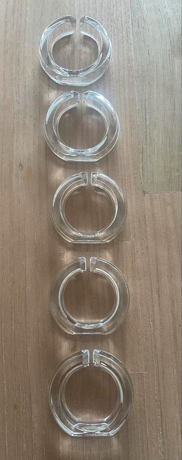 Villeroy & Boch servetring Paloma Picasso, kristal, 5 stuks beschikbaar voor biedingen