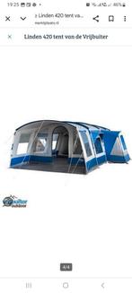 Tent 5 personen katoen vrijbuiter outdoor, Ophalen, Zo goed als nieuw, Tot en met 5