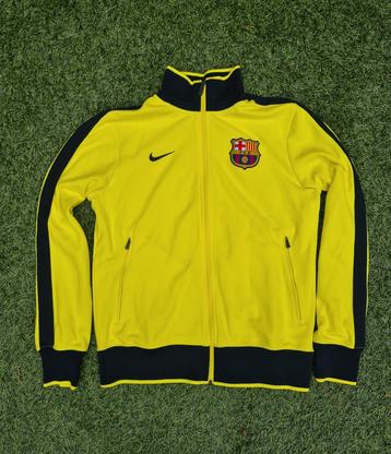 FC BARCELONA NIKE N98 PRESENTATIEJACK (MAAT M) 2010 beschikbaar voor biedingen