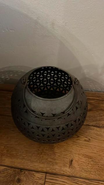 Te koop diverse mooie stoere sobere metalen windlichten 🤎 beschikbaar voor biedingen