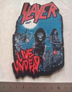 Slayer live undead shaped lasercut patch105, Nieuw, Kleding, Verzenden