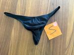 zwemstring, string, lycra, maat S, Kleding | Heren, Badmode en Zwemkleding, Ophalen of Verzenden, Maat 46 (S) of kleiner, Zwart