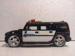 HUMMER H2 Police car DUB CITY big wheels Jada metal 1:18 KRD, Hobby en Vrije tijd, Modelauto's | 1:18, Ophalen of Verzenden, Zo goed als nieuw