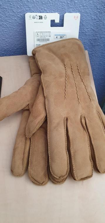 Nieuw suede handschoenen Zara maat L beschikbaar voor biedingen