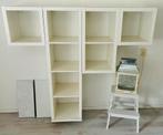 Ikea Kallax Kasten Combi, Wit, Extra’s, zie omschrijving, Huis en Inrichting, Kasten | Overige, Ophalen, Gebruikt