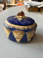 Art Nouveau doosje met vlinder, Antiek en Kunst, Antiek | Keramiek en Aardewerk, Ophalen of Verzenden