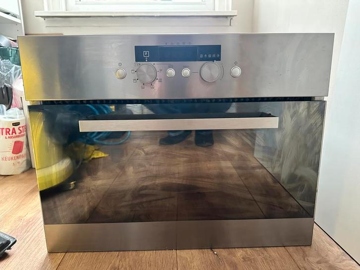 Combi oven IKEA, Witgoed en Apparatuur, Ovens, Gebruikt, Inbouw, Oven met grill, 45 tot 60 cm, 45 tot 60 cm, Magnetronfunctie