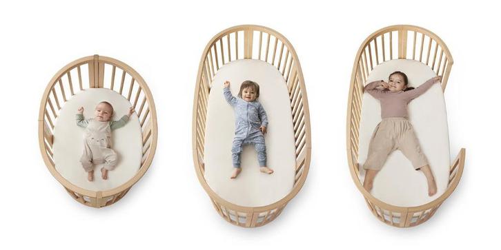 Stokke Sleepi Mini V2 + bed V2, Kinderen en Baby's, Babywiegjes en Ledikanten, Zo goed als nieuw, Ledikant, Ophalen