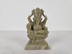 Beeld Ganesha, speksteen, India, 2e helft 20e eeuw, Antiek en Kunst, Kunst | Beelden en Houtsnijwerken, Ophalen of Verzenden