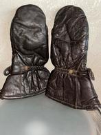 Warme vintage lederen gevoerde handschoenen maat 13, Kleding | Heren, Mutsen, Sjaals en Handschoenen, Maat 52/54 (L), Onbekend