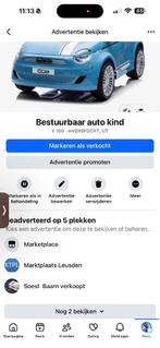 Bestuurauto, Kinderen en Baby's, Speelgoed | Buiten | Accuvoertuigen, Ophalen, Nieuw