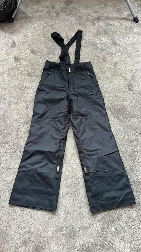 Skibroek zwart mt 158/164 (12-14 yr) Wed’ze, Kinderen en Baby's, Kinderkleding | Maat 158, Zo goed als nieuw, Jongen of Meisje