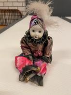 Vintage Porseleinen Pop met Kostuum, Ophalen of Verzenden, Gebruikt, Pop