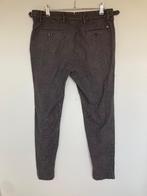 Massimo Dutti grijze pied de poule pantalon maat 40 slim fit, Maat 38/40 (M), Nieuwezijds Voorburgwal 305, 1012RM te Amsterdam