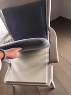 Grijze fauteuil met armleuningen, Ophalen, Gebruikt, Twee, Grijs