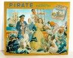 Originele 'Pirate Virginia Cigarettes' display uit de 50s, Ophalen of Verzenden, Gebruikt, Reclamebord
